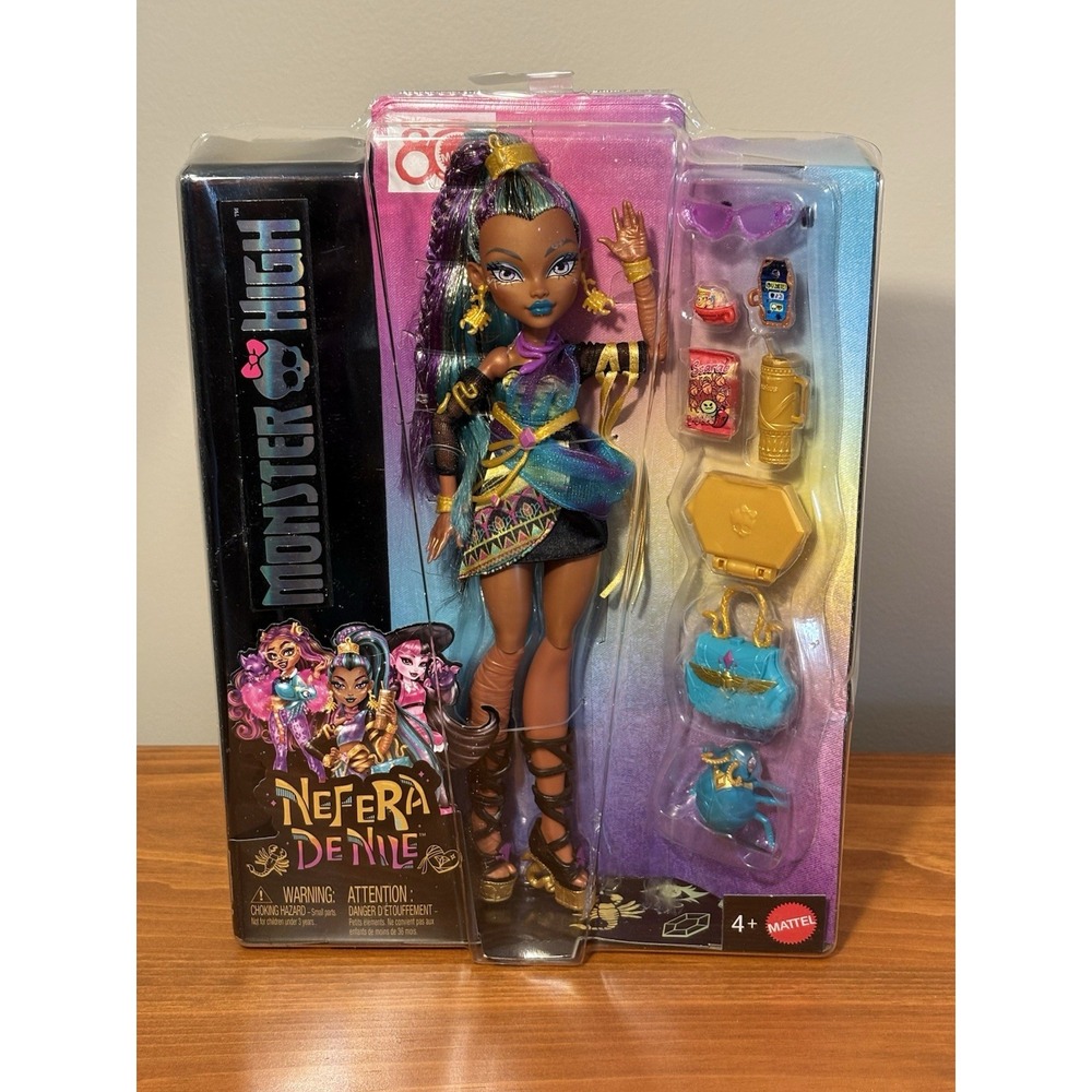 Mattel Monster High Nefera de Nile G3 Fashion Doll Accessories 2025 JDR48 NIB